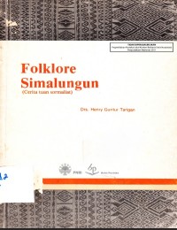 Image of [eBook]Folklore Simalungun